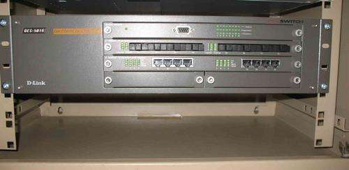 D-Link UTP and Fiber optic switch