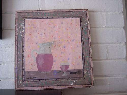 STILL LIFE. ORIGINAL BY M.F. GEYSER.