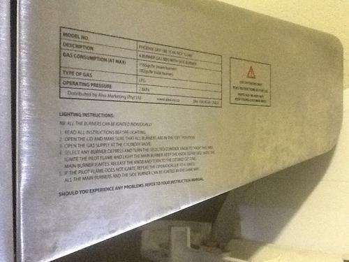 Alva G546 4 Burner Gas Braai