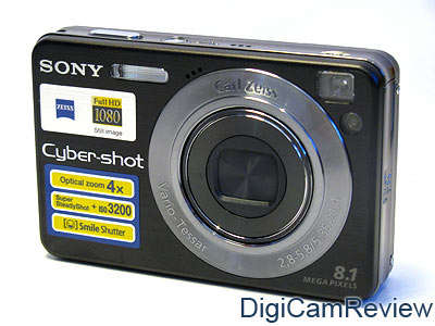 Sony Cyber-shot DSC-W130, 8.1mp. Full HD still image