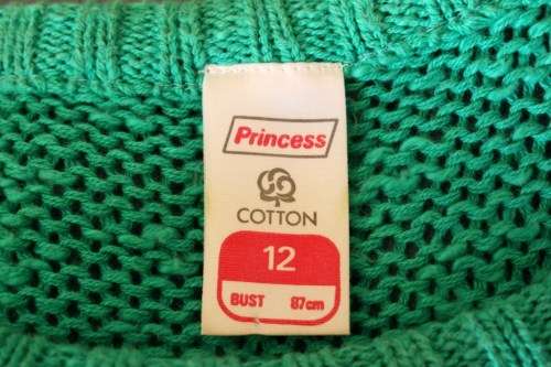 Green wool dress (1980s)