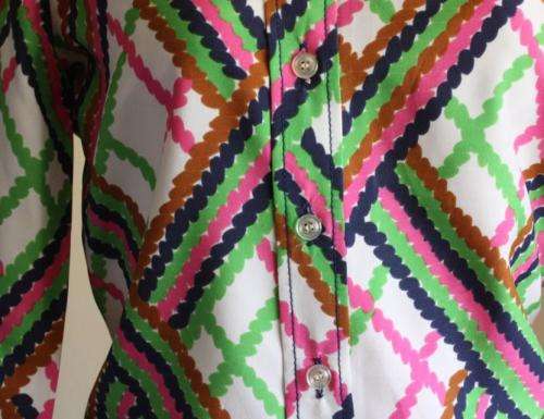 Bright 1970s shirt -made in Cape Town!