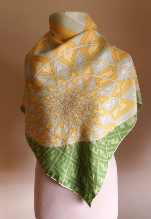 Authentic Fendi silk scarf! GREAT PRICE (worth over R2000)!