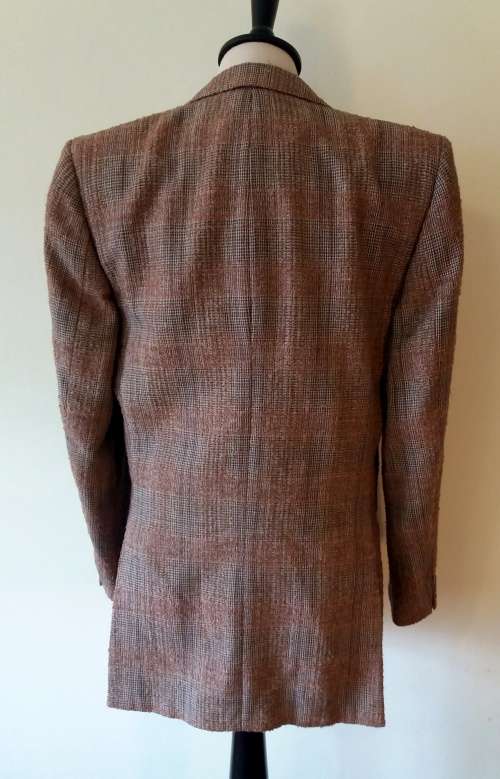 Vintage Lanvin brown tweed jacket