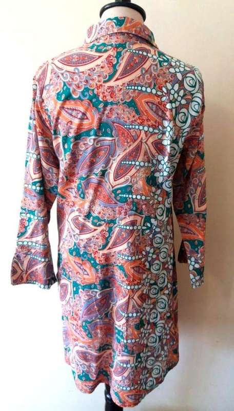 Colourful wax print shirt by Gypsy