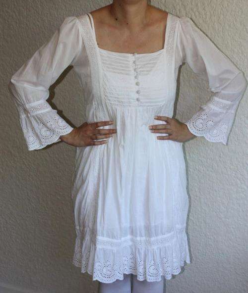Vintage broderie anglaise babydoll dress/nightie