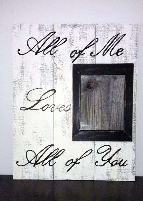 PERFECT VALENTINES DAY GIFT!! WOOD FRAME