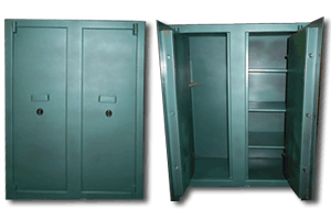 double door 12 gun safe