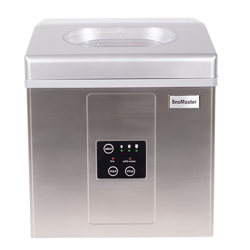 SNOMASTER ZBC-15 15kg ICE MAKER (Silver)