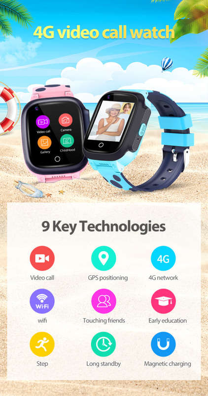 Kids 4G Video Calling Smart Watch