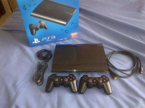 PS3 SLIMELINE 500GB +10 GAMES