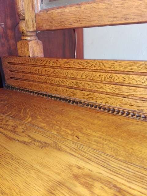 Antique Dressing table with cupboard