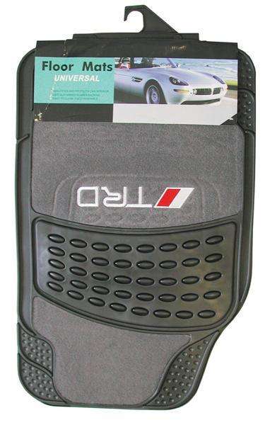 Carpet Car Mat Set - TRD - Grey