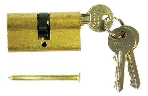 60mm Brass Door Cyinder Lock with V Cam for Trellidoor