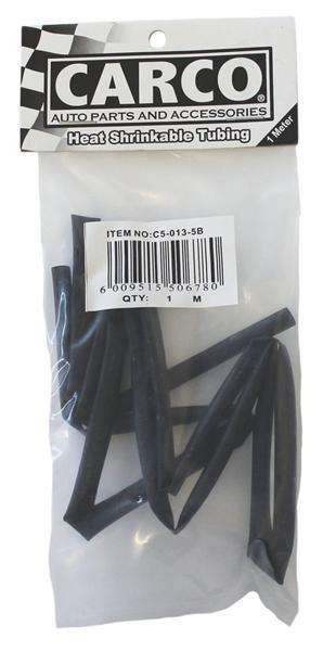 Heat Shrink Roll - Black - 5mm x 1m