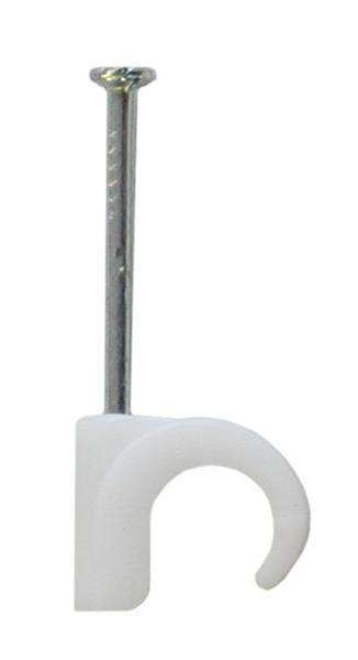 7mm Cable Clip Hook - Pack of 100