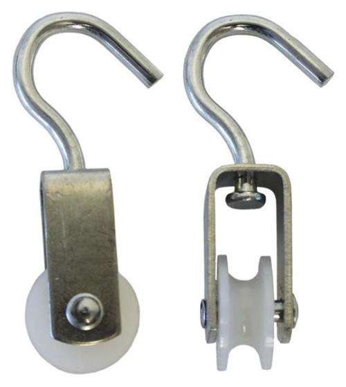 Single Pulley with 25mm Nylon Wheel