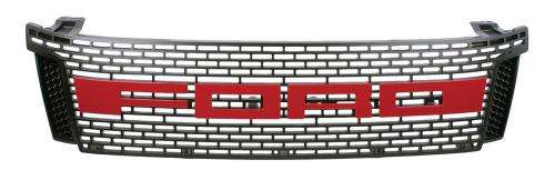 Ford Ranger Grille 2012 to Early 2015 - Red