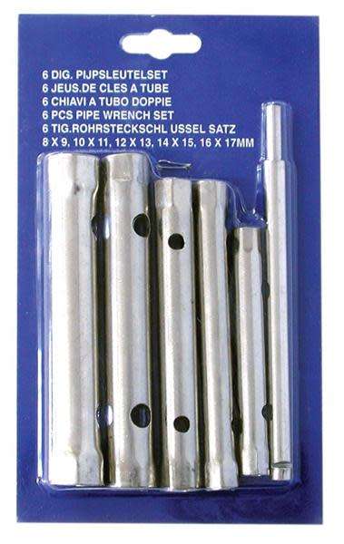 6 Piece Metric Tube Socket Set