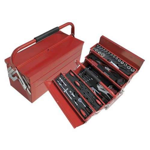 86 Piece Tool Kit in 5 Tray Tool Box