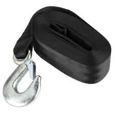 Winch Strap with Fitting Kit  - 50mm x 4.5M