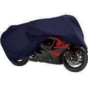 Motocycle Cover - Large Size - Blue - 2280 X 990 X 1250mm