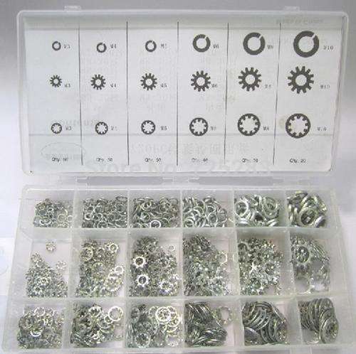 Assorted Lock Washers - 720 pieces
