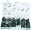 Assorted Extension Springs - 54 Pieces