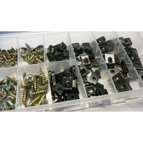Assorted Speed Nut and Screws - 170 Pieces