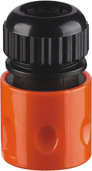 1/2" Plastic Hose End Connector - Carded