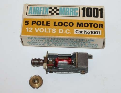 AIRFIX MRRC 1001 5 POLE LOCO MOTOR.  NEW BOXED.  SEE DESCRIPTION