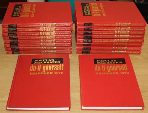 1968 POPULAR MECHANICS DIY ENCYCLOPEDIA COMPLETE IN 16 VOLUMES, PLUS...... SEE DESCRIPTION
