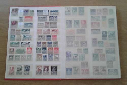 LOVELY 8/16 STOCKBOOK FULL OF EARLY WORLD STAMPS IN FINE CONDITION !!! FINDS POSSIBLE !!!!