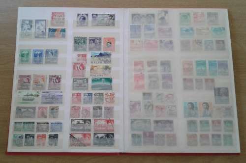 LOVELY 8/16 STOCKBOOK FULL OF EARLY WORLD STAMPS IN FINE CONDITION !!! FINDS POSSIBLE !!!!