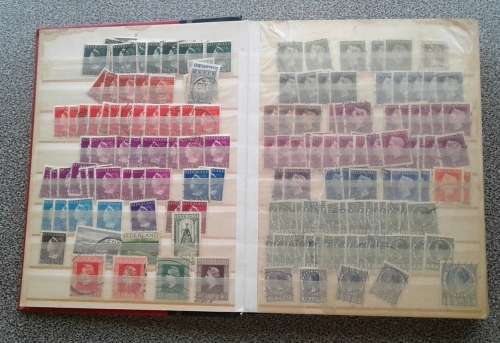 STUNNING NETHERLANDS BULK COLLECTION IN A 32 PAGE A5 ALBUM. FINDS POSSIBLE !!!