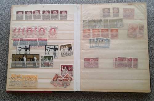 STUNNING NETHERLANDS BULK COLLECTION IN A 32 PAGE A5 ALBUM. FINDS POSSIBLE !!!