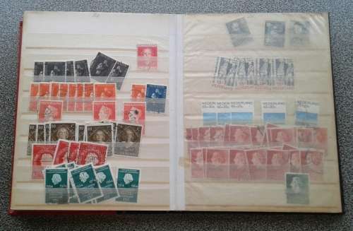 STUNNING NETHERLANDS BULK COLLECTION IN A 32 PAGE A5 ALBUM. FINDS POSSIBLE !!!