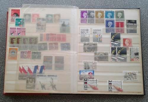 STUNNING NETHERLANDS BULK COLLECTION IN A 32 PAGE A5 ALBUM. FINDS POSSIBLE !!!