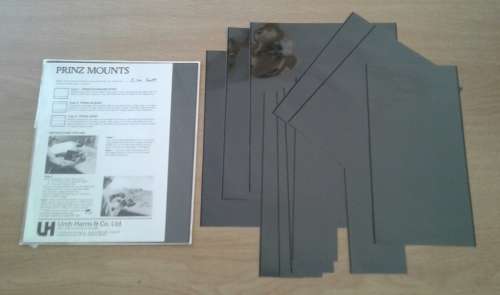 NICE NEW 2 PACKETS OF PRINZ MOUNTS. VARIOUS SIZES.