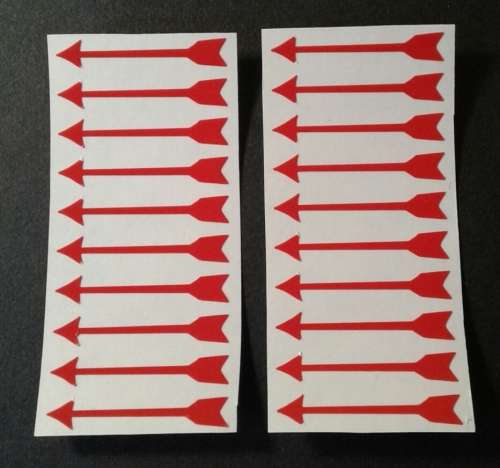 `PROUDLY SOUTH AFRICAN`  VARIETY ARROWS !!!  Price per packet of 20 arrows. See description.