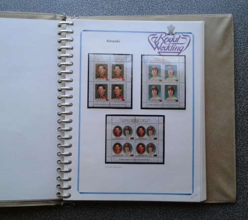 STUNNING 1981 ROYAL WEDDING COLLECTION GUTTER PAIRS, M/SHEETS, ETC. CV R4,650+