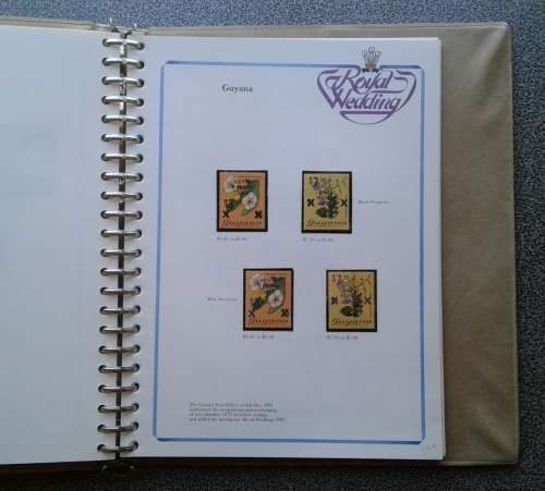 STUNNING 1981 ROYAL WEDDING COLLECTION GUTTER PAIRS, M/SHEETS, ETC. CV R4,650+