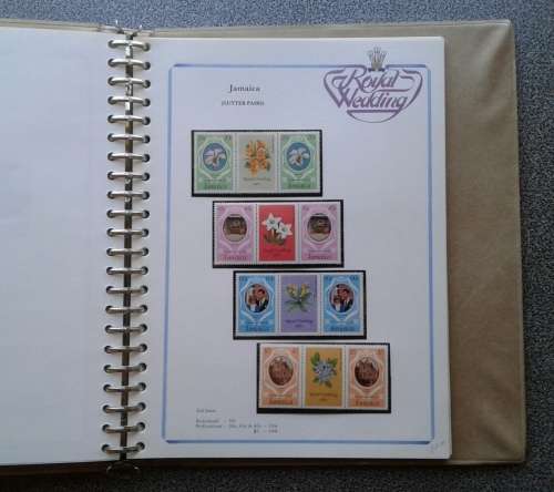 STUNNING 1981 ROYAL WEDDING COLLECTION GUTTER PAIRS, M/SHEETS, ETC. CV R4,650+