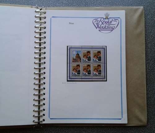 STUNNING 1981 ROYAL WEDDING COLLECTION GUTTER PAIRS, M/SHEETS, ETC. CV R4,650+