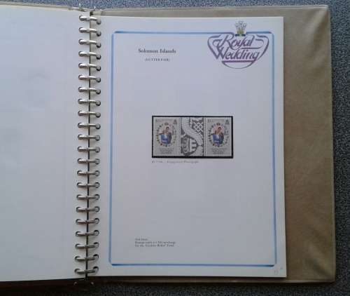STUNNING 1981 ROYAL WEDDING COLLECTION GUTTER PAIRS, M/SHEETS, ETC. CV R4,650+