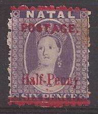 NICE MM NATAL 1/2d WITH LISTED VARIETY ....