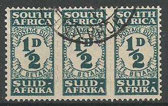 STUNNING, VERY FINE USED 1/2d BANTAM POST DUE.  CV R1000+