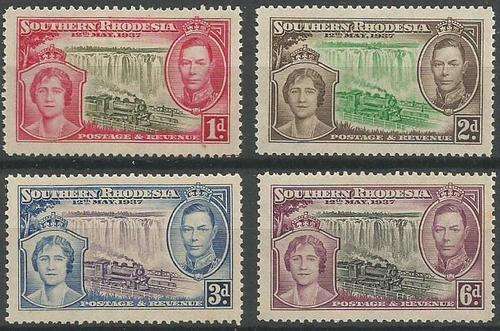 FINE MINT SET S/RHODESIA CORONATION ISSUE