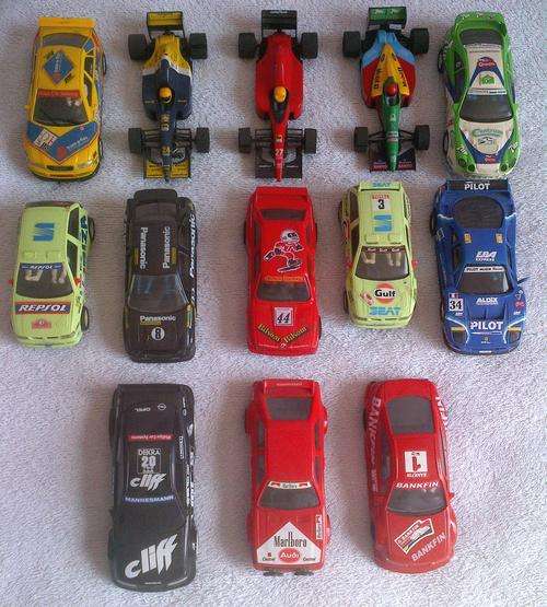 NICE SELECTION OF OLDER SCX, SCALEXTRIC AND NINCO CARS.  SEE PHOTO'S AND DESCRIPTION