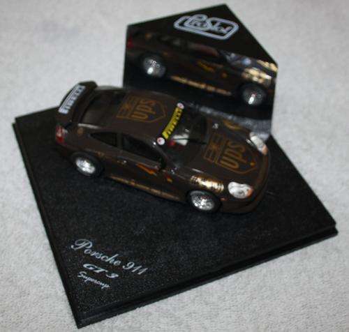 PROSLOT PORSCHE 911 GT3 SUPERCUP "UPS" BOXED.  SEE DESCRIPTION.